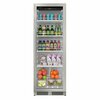 Edgestar 22 Inch Wide 101 Cu Ft Commercial Beverage Merchandiser W Temperature Alarm and Reversible Door VBM101SS